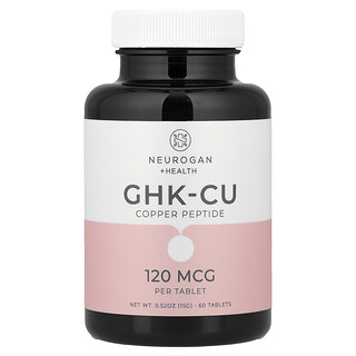 Neurogan Health, Peptidă de cupru GHK-CU, 120 mcg, 60 comprimate