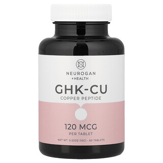 Neurogan Health, GHK-CU Պղնձի պեպտիդ, 120 մկգ, 60 հաբ