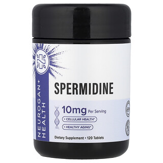 Neurogan Health, Spermidine, 10 mg, 120 Tablets