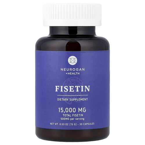 ニューロガンヘルス Neurogan Health, フィセチン、500mg、30粒