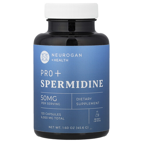 Neurogan Health Pro+ Spermidine, 50 mg, 120 Capsules