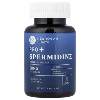 Neurogan Health, Pro+ Spermidine, 120 Capsules, 0.6 oz (18.16 g)
