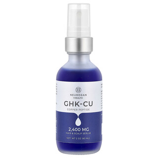 Neurogan Health, GHK-CU Copper Peptide, Hair & Scalp Serum, 2 oz (60 ml)