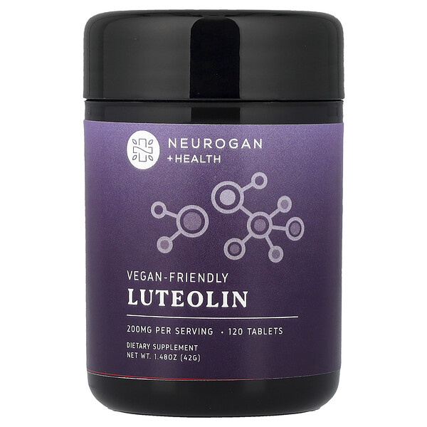 Neurogan Health Luteolin, 120 Tablets (100 mg per Tablet)
