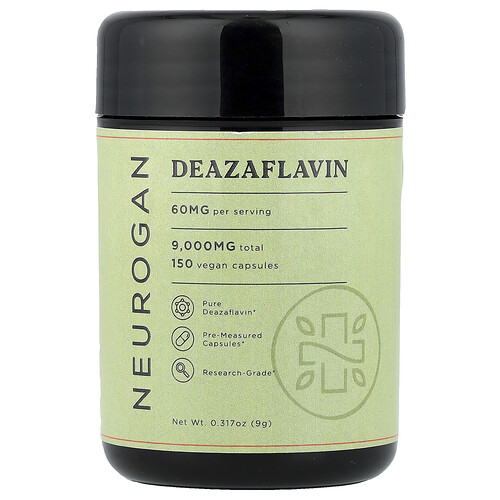 Neurogan Health, Deazaflavina, 150 cápsulas veganas