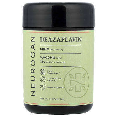 Neurogan Health, Deazaflavina, 150 cápsulas veganas