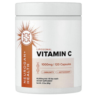 Neurogan Health, Liposomale vitamine C, 120 capsules (500 mg per capsule)