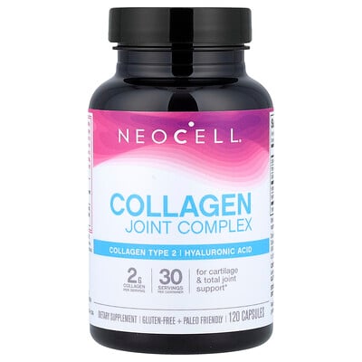 NeoCell, Complejo con colágeno para favorecer las articulaciones, 120 cápsulas