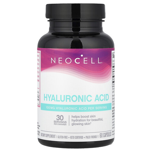 NeoCell Hyaluronic Acid 60 Capsules (50 mg per Capsule)