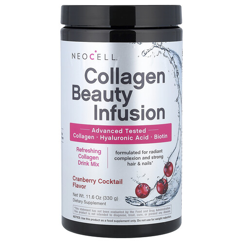 NeoCell Collagen Beauty Infusion Drink Mix Cranberry Cocktail 11.6 oz (330 g)