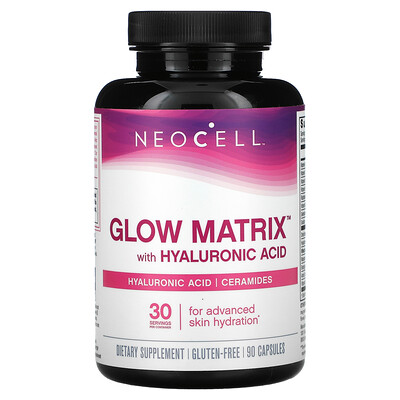 

NeoCell Glow Matrix with Hyaluronic Acid 90 Capsules