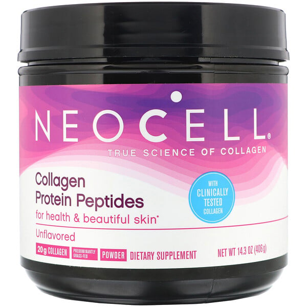 Neocell, Пептиды из коллагенового протеина, с нейтральным вкусом, 406 г (14,3 унции)