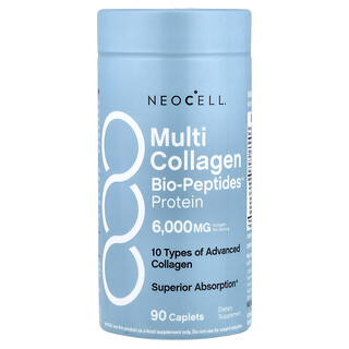 NeoCell, Proteína con múltiples colágenos y biopéptidos, 90 comprimidos oblongos