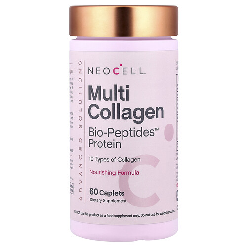 NeoCell, Advanced Solutions, Multikollagen-Bio-Peptide™ Protein, 60 Kapseln