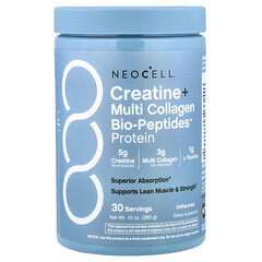 Креатин і протеїн Multi Collagen Bio-Peptides™, без ароматизаторів, 285 г