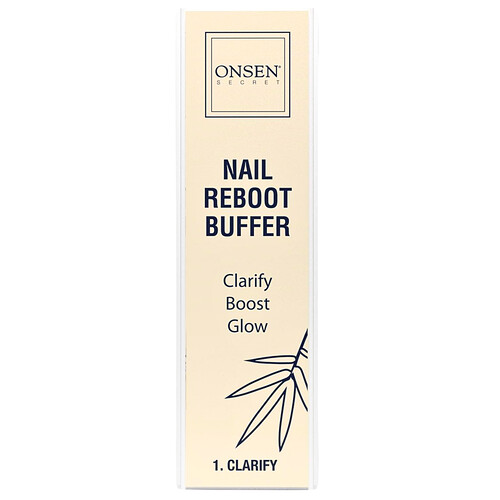 Onsen Secret, Nail Reboot Buffer, 3 Piece Set