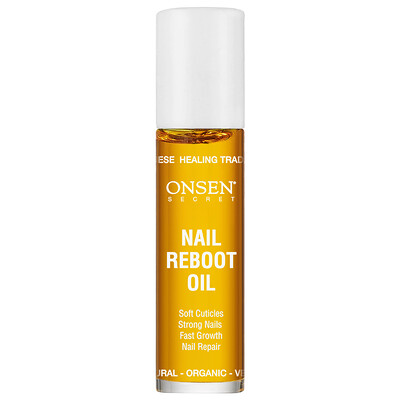 Onsen Secret, Nail & Cuticle Reboot Oil, 0.33 oz (10 ml)