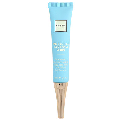 Onsen Secret, Nail & Cuticle Conditioner Serum, 0.5 oz (15 ml)