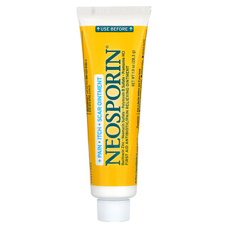 Neosporin, Pain + Itch + Scar Ointment, 1.0 oz (28.3 g)