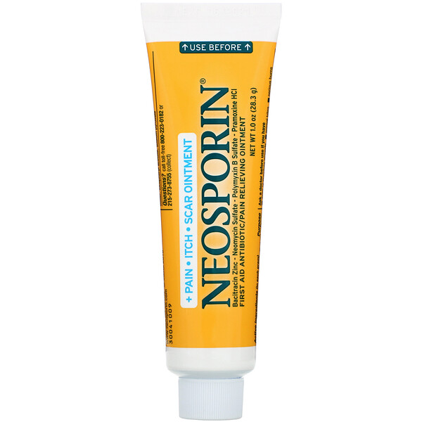 Neosporin, MultiAction, Pain Itch Scar Ointment, 1.0 oz (28.3 g