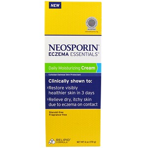 Купить Neosporin, Eczema Essentials, ежедневный увлажняющий крем, 6 унций (170 г)  на IHerb