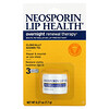 Neosporin, Terapia de renovación durante la noche, Vaselina protectora de labios blanca, 0.27 oz (7.7 g)