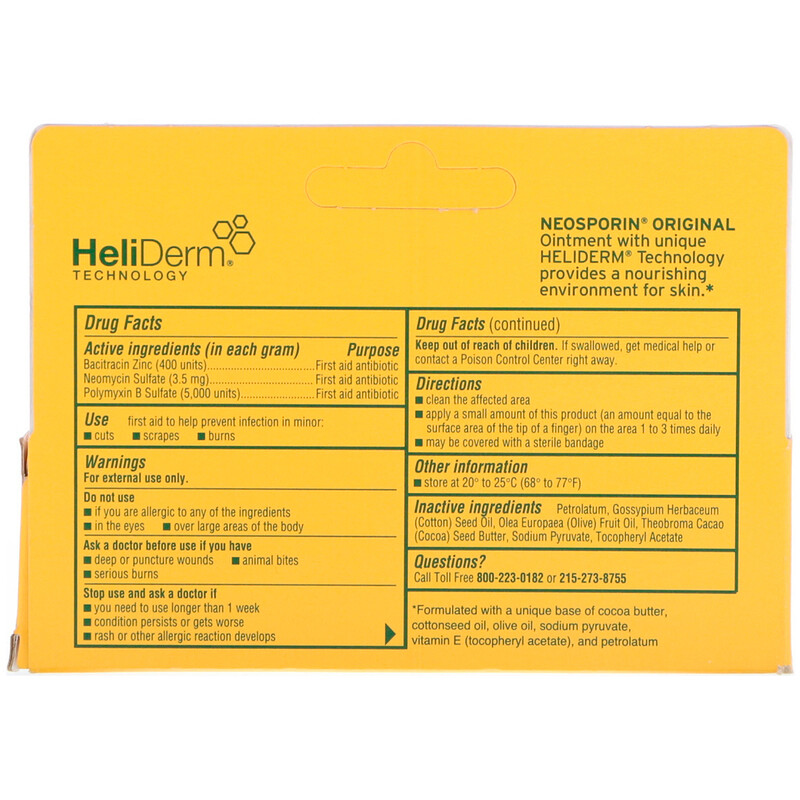 Neosporin, Original Ointment, 1 oz (28.3 g) - iHerb