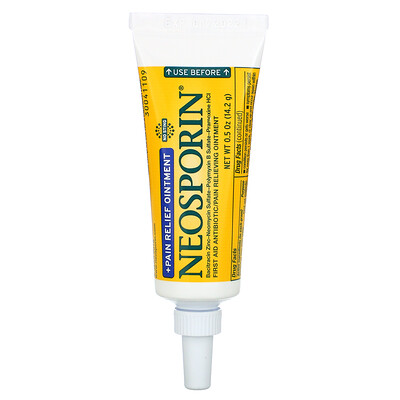 Neosporin Dual Action + Pain Relief Oitment, 0.5 oz (14.2 g)