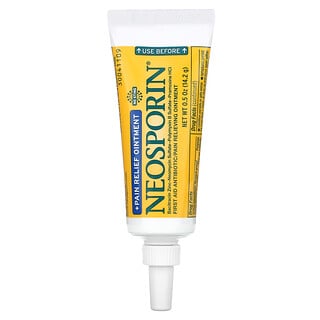 Neosporin, + Pain Relief Ointment, 0.5 oz (14.2 g)