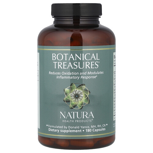 Natura Health Products, Botanical Treasures®, 180 Capsules