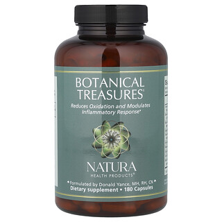 Natura Health Products, Botanical Treasures®, 180 Capsules