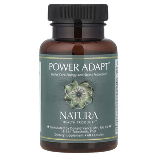 Natura Health Products, Power Adapt®, 60 cápsulas