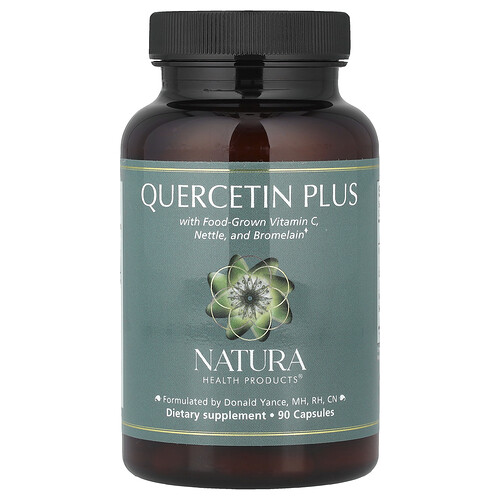 Natura Health Products, Quercetin Plus, 90 Capsules