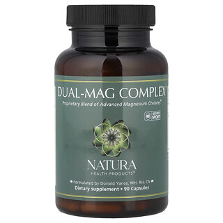 Natura Health Products, Dual-Mag Complex®, 90 Capsules