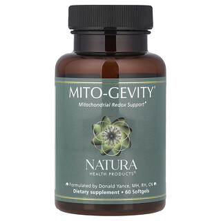 Natura Health Products‏, Mito-Gevity® ، 60 كبسولة هلامية
