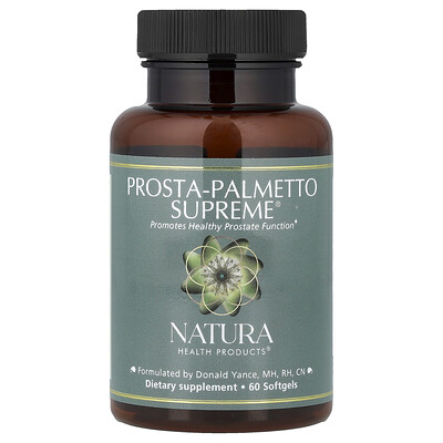 Natura Health Products, Prosta-Palmetto Supreme®, 60 cápsulas blandas