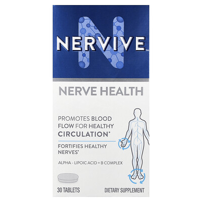 Product Image for Nervive, Nerve Health, 30 Tablets
