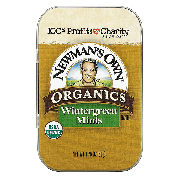 Organics, Wintergreen Mints, 1.76 oz (50 g)