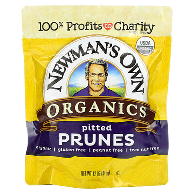 Купить Newman's Own Organics Organics, чернослив без косточек, 340 г (12 унций)
