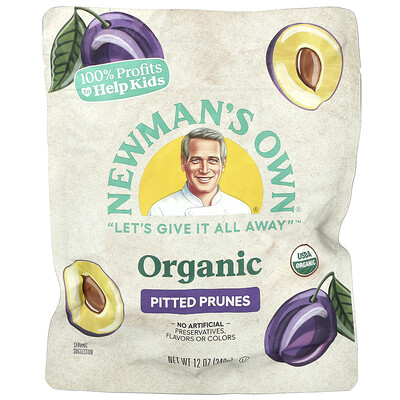 Product Image for Newman's Own Organics, Organics, Pitted Prunes, 12 oz (340 g)