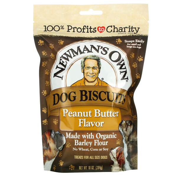 Dog Biscuits, Peanut Butter, 10 oz (284 g)