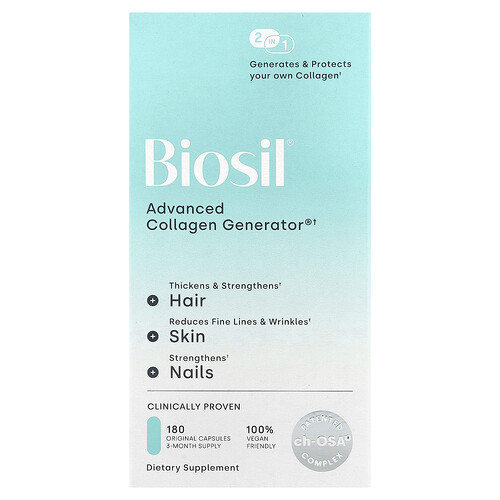 Biosil Advanced Collagen Generator®, 180 Original Capsules