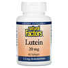 Natural Factors‏, Lutein, 20 mg, 60 Softgels