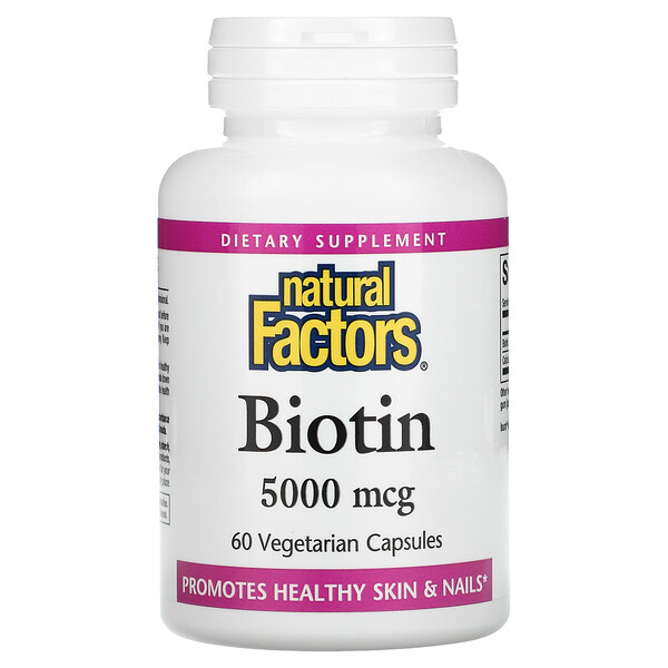 Natural Factors, ΠΠΈΠΎΡΠΈΠ½, 5000 ΠΌΠΊΠ³, 60 Π²Π΅Π³Π΅ΡΠ°ΡΠΈΠ°Π½ΡΠΊΠΈΡ
ΠΊΠ°ΠΏΡΡΠ»