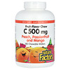 Vitamin C, Fruit-Flavor Chew, Peach, Passionfruit and Mango, 500 mg, 180 Chewable Wafers