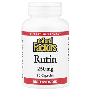 Natural Factors, Rutin, 90 Capsules