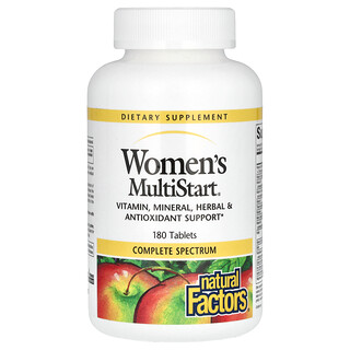 Natural Factors, 女性 MultiStart®，180 片
