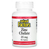 Natural Factors, Zinc Chelate, 25 mg, 90 Tablets