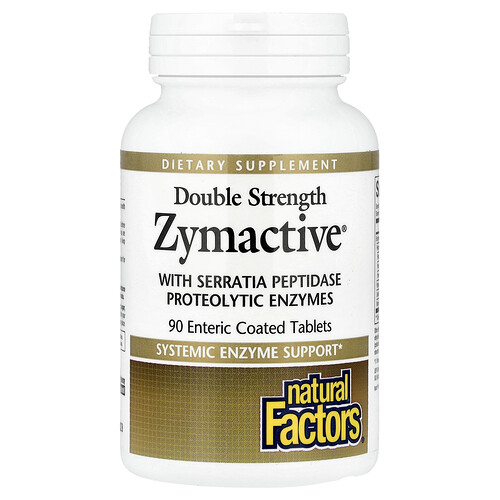 Natural Factors Zymactive®, 90 Enteric Coated Tablets