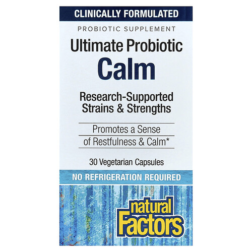 Natural Factors, Ultimative probiotische Ruhe, 3 Milliarden, 30 vegetarische Kapseln
